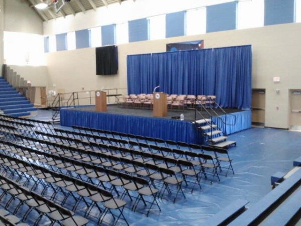 Graduation Stage Rental